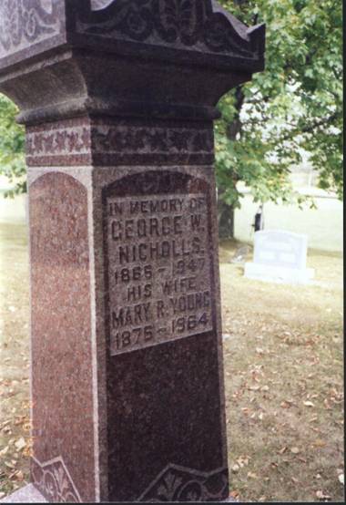 Nicholls George W marker