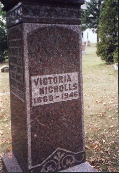 Nicholls Victoria marker